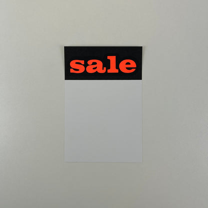 Sale Cards Tickets