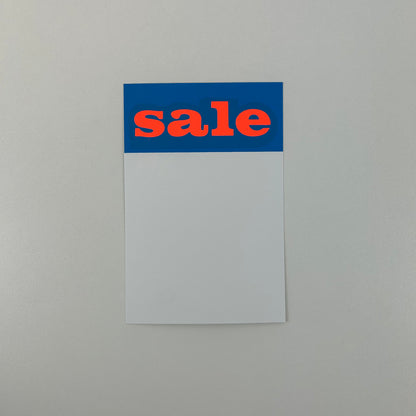 Sale Cards Tickets