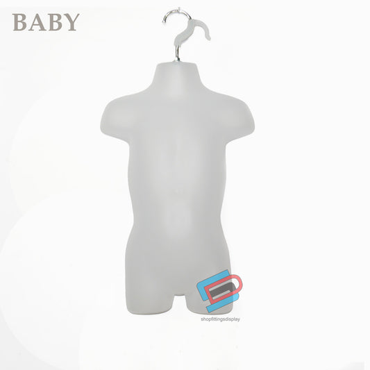 Baby Semi-Clear Hanging Body Mannequin