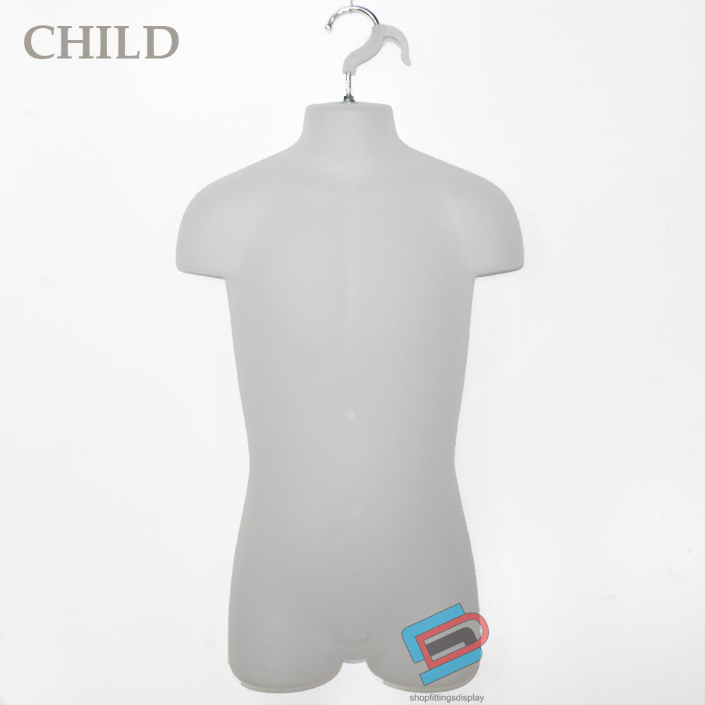 Child Semi-Clear Hanging Body Mannequin