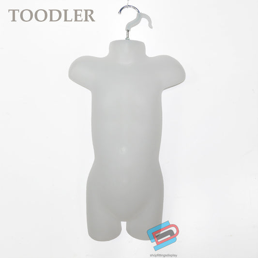 Toddler Semi-Clear Hanging Body Mannequin