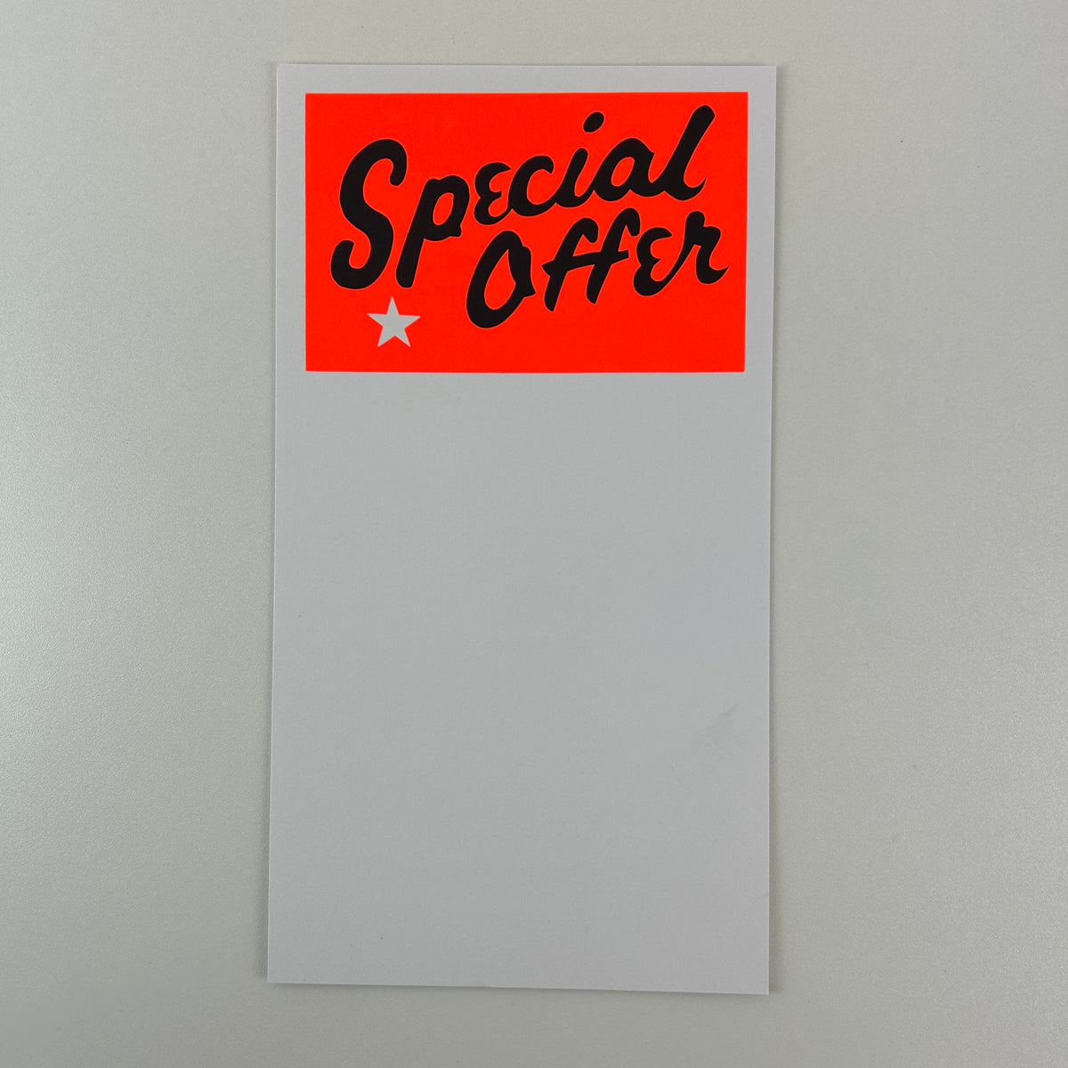 Special Offer Sale Cards