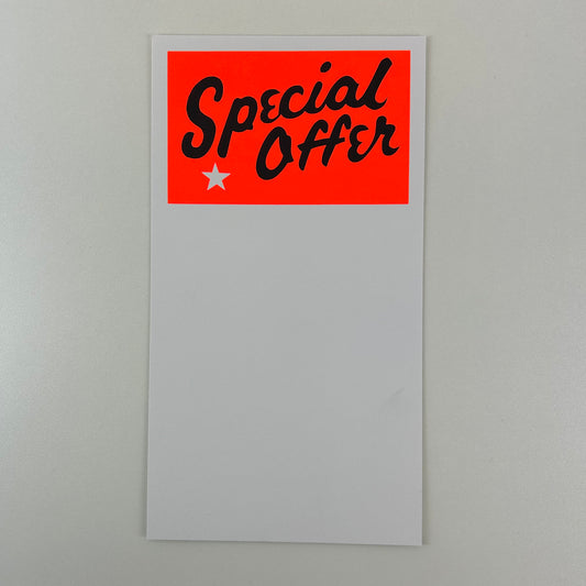 Special Offer Sale Cards