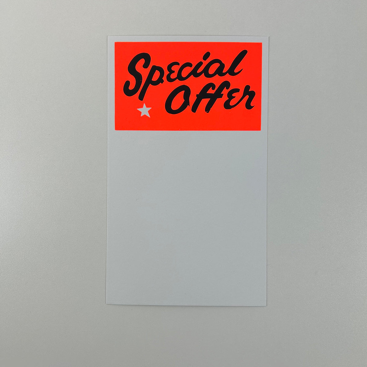 Special Offer Sale Cards