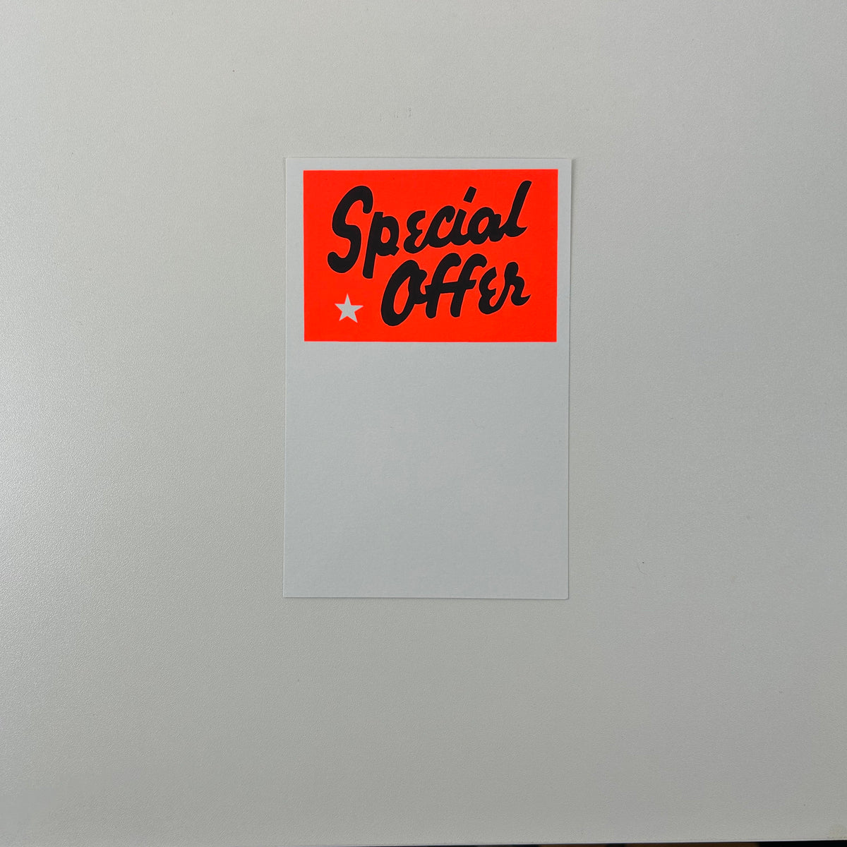 Special Offer Sale Cards