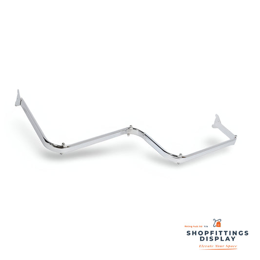 Zigzag Rail for Twinslot Upright
