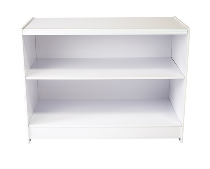 Display Counter 1200mm - White, Maple & Black