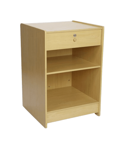 Till Block Counter 600mm - White, Maple & Black