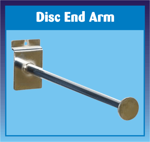 Slatwall Arm with Disc End