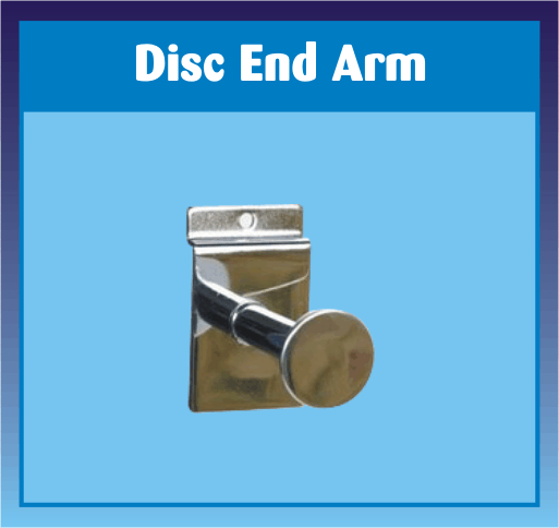 Slatwall Arm with Disc End
