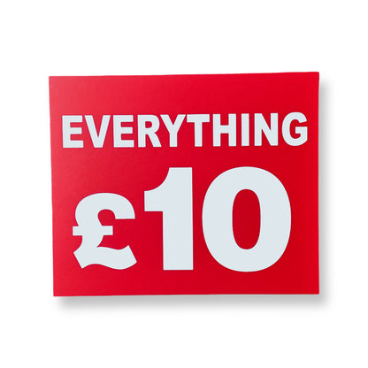 Price Sale Cards