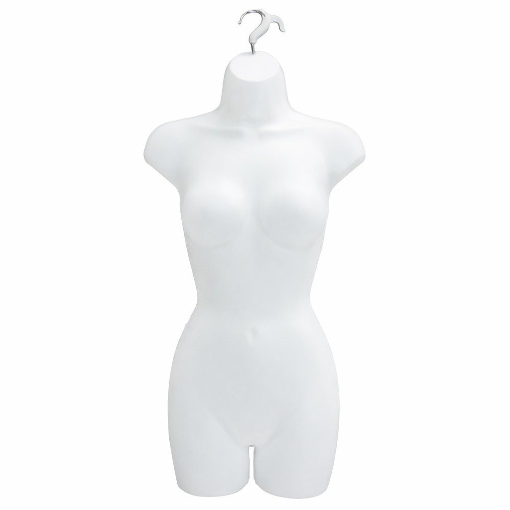 Female Semi-Clear Hanging Mannequin Full Body