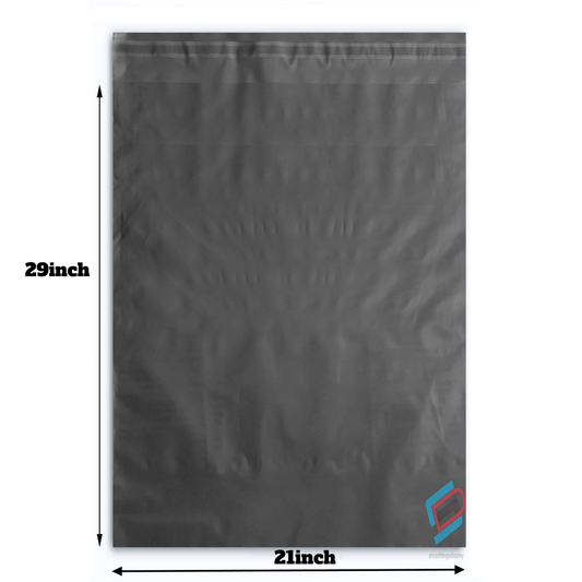 Large Grey Plastic Mailing Bags