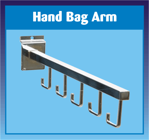 Slatwall Straight 5 Hook Arm