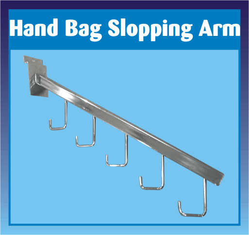 Slatwall Water Fall 5 Hook Arm
