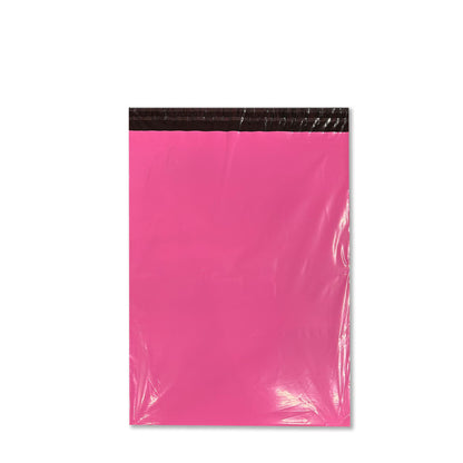 Pink Plastic Mailing Bags