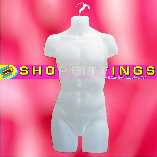Male Semi-Clear Hanging Mannequin Full Body