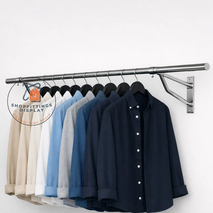 Wall Mounted Clothes Rail