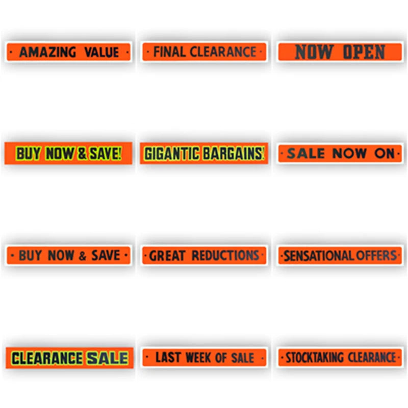Promotional Sale Posters