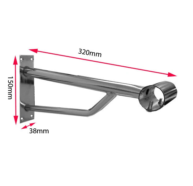 Wall Mounted Clothes Rail
