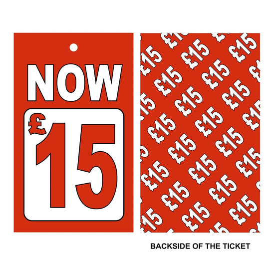 Now £15 Tickets