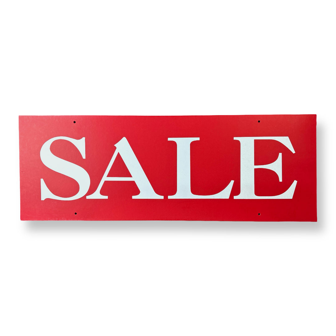 Large Hanging Sale Card