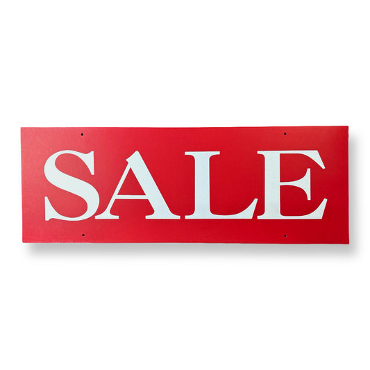 Large Hanging Sale Card