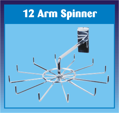 Slatwall 12 Arm Spinner