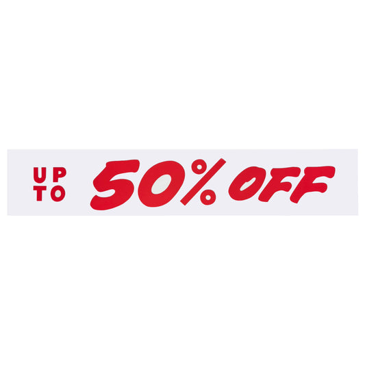 Up to 50% Off Sale Poster