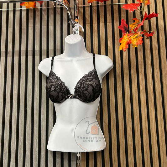 Female White Hanging Mannequin Half Body