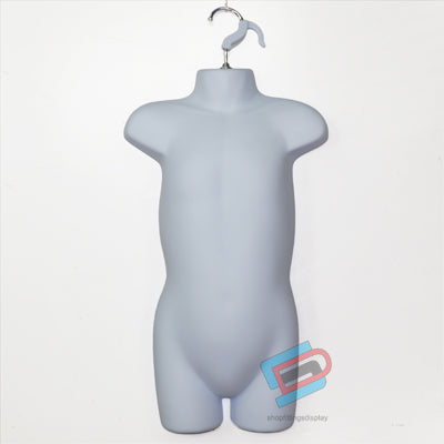 Toddler White Hanging Body Mannequin