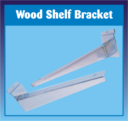 Slatwall Wood Shelf Bracket (Pair)